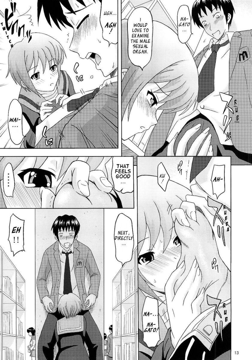 Hentai Manga Comic-Nagato Yuki's Lust-Read-12